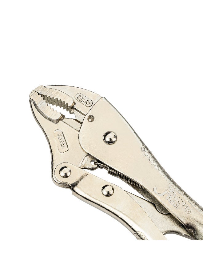 jetechtool Jetech 10-Inch Curved Jaws Locking Pliers with Wire Cutter - Chrome Vanadium Alloy Steel Body, Industrial Grade Vises Grips - LGP-10 - Image 2